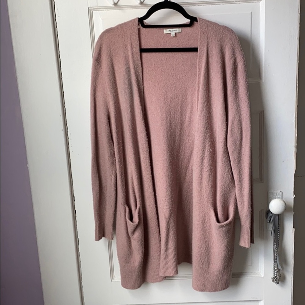 Madewell Pink Cardigan